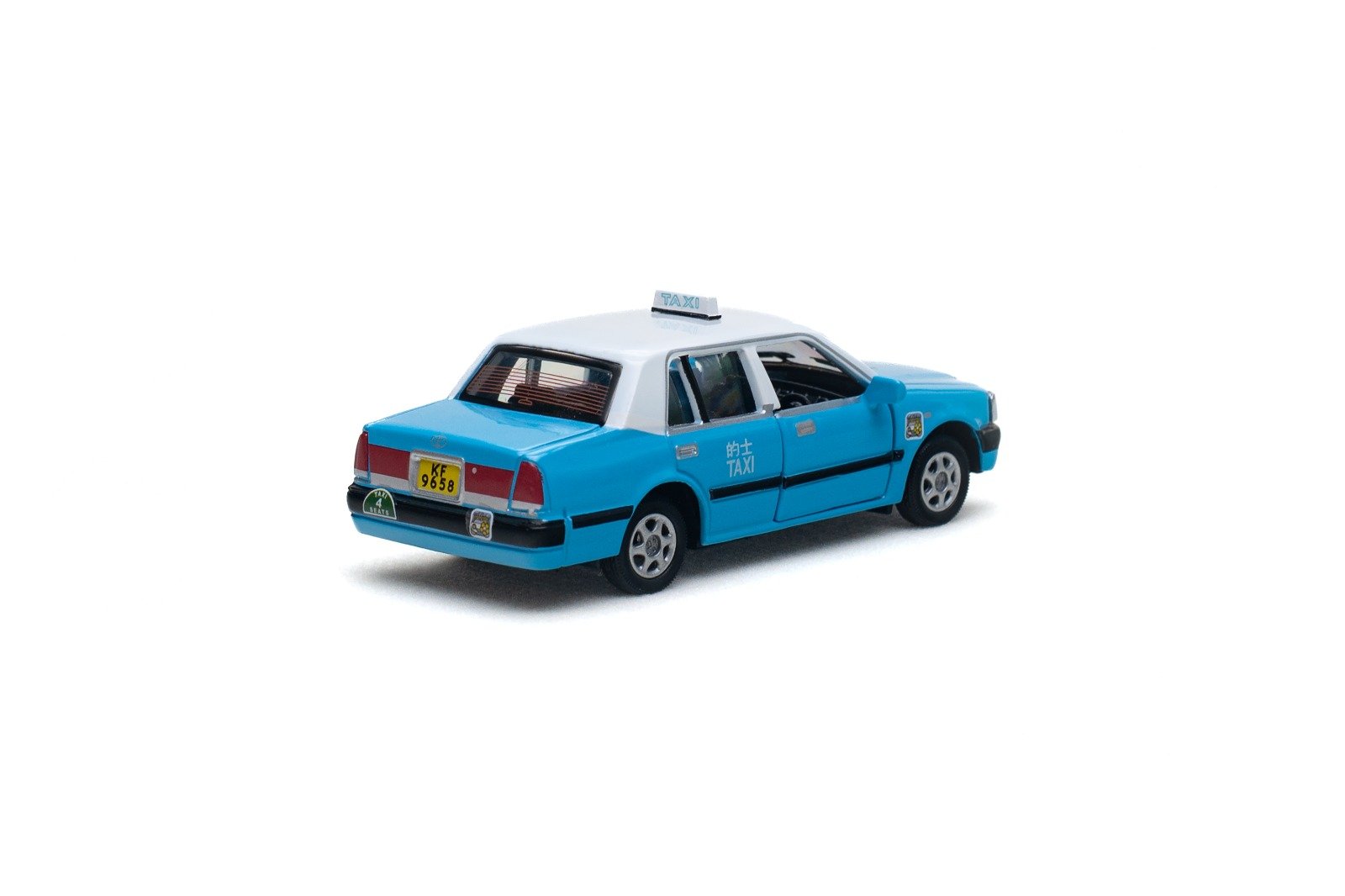 Tiny City PTV09 Die-cast Model Car 1/64 Toyota Crown Comfort Blue Taxi KF9658