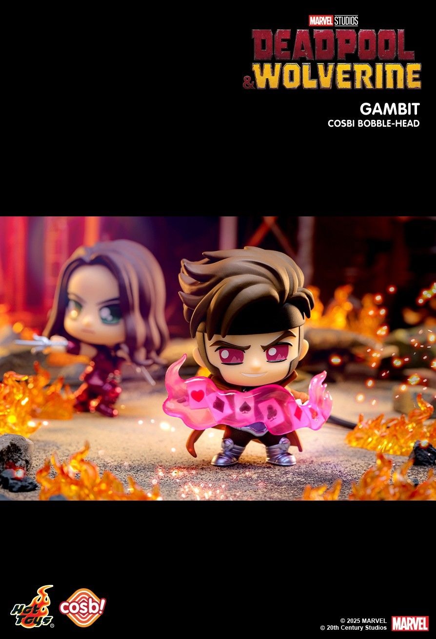 Hot Toys Marvel Deadpool & Wolverine Cosbi Bobble-Head Collection 2 (set of 8)