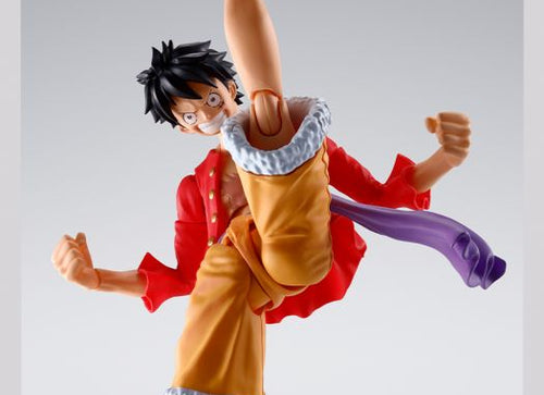 Load image into Gallery viewer, Bandai Tamashii S.H.Figuarts Monkey D. Luffy Onigashima Uchiiri Action Figure

