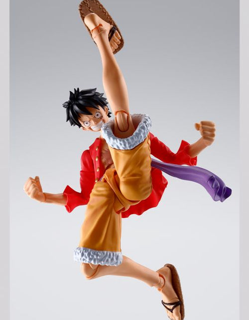 Load image into Gallery viewer, Bandai Tamashii S.H.Figuarts Monkey D. Luffy Onigashima Uchiiri Action Figure

