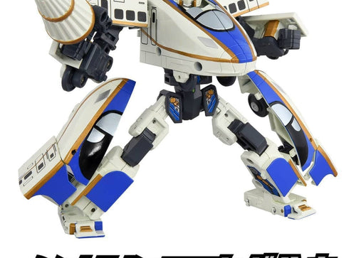 Load image into Gallery viewer, Takara Tomy Shinkansen SGX03 Transforming Robot Shinkalion E7 Kagayaki Plarail

