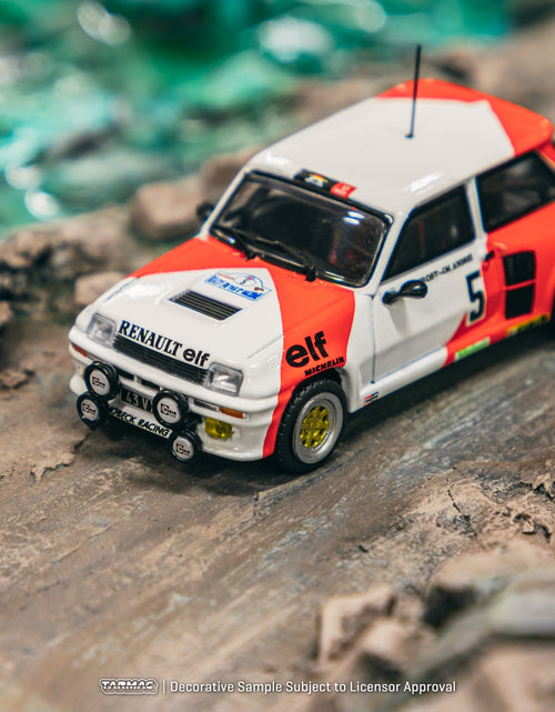 Load image into Gallery viewer, Tarmac Works 1/64 Renault 5 Turbo  Rallye du Var 1982 Alain Prost
