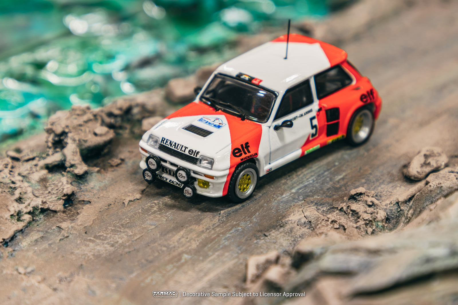 Tarmac Works 1/64 Renault 5 Turbo  Rallye du Var 1982 Alain Prost