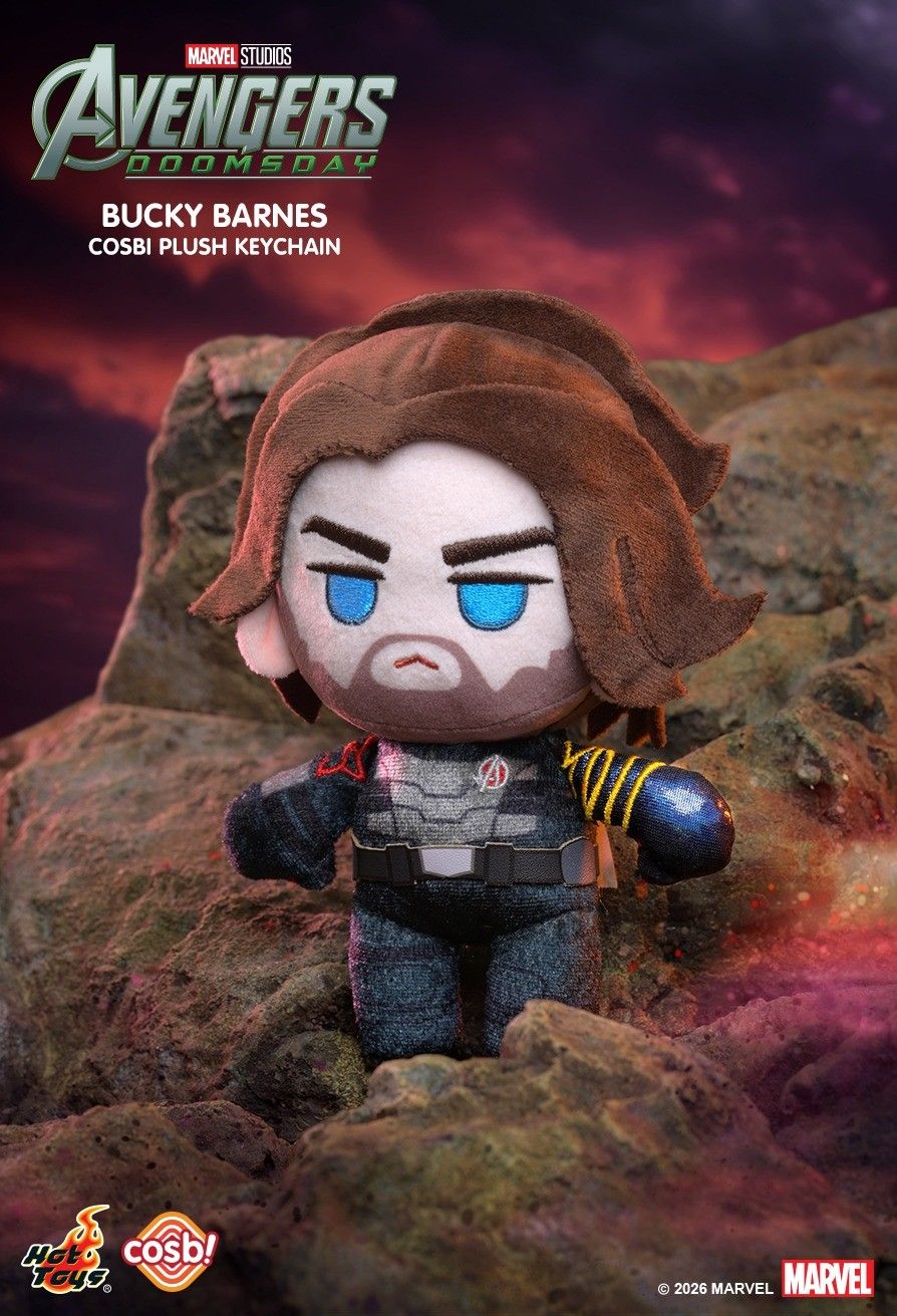 Hot Toys Marvel Avengers Doomsday Cosbi Plush Keychain Collection(Full set of 8)