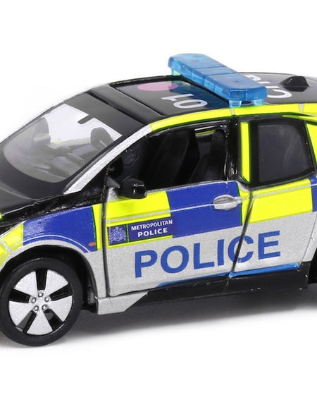Tiny City UK15 Die-cast Model Car - BMW i3 UK London Police Patrol Car