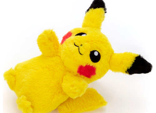 Load image into Gallery viewer, Takara Tomy Pokemon Soft Plush Toy - Kutatta Pikachu (S Size)
