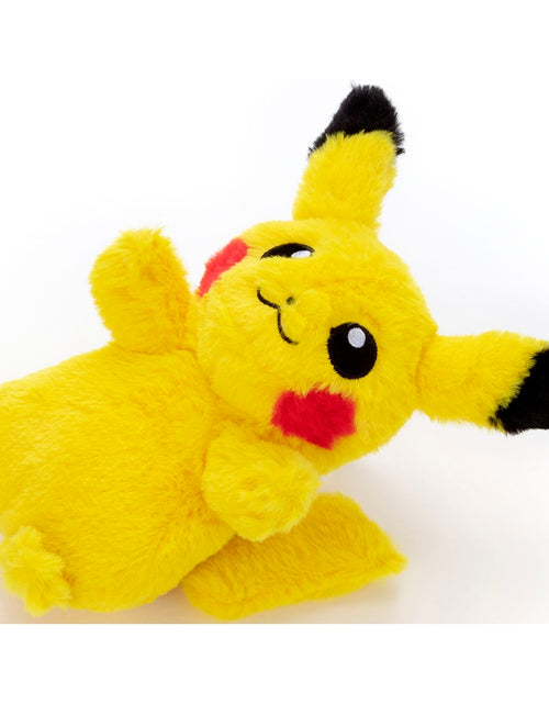 Load image into Gallery viewer, Takara Tomy Pokemon Soft Plush Toy - Kutatta Pikachu (S Size)
