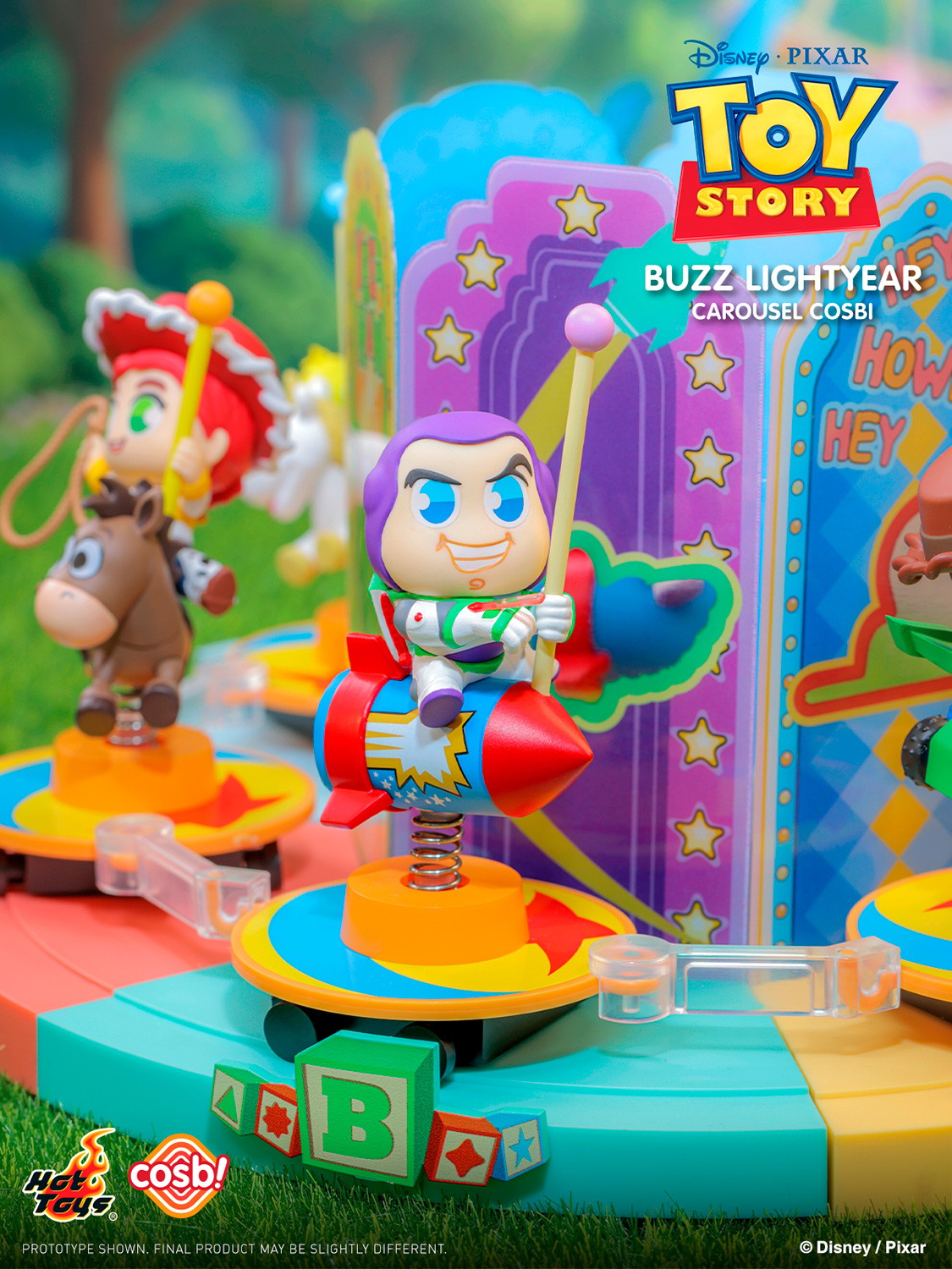Hot Toys Toy Story Carousel Cosbi Bobble-Head Collection (Full set of 6)