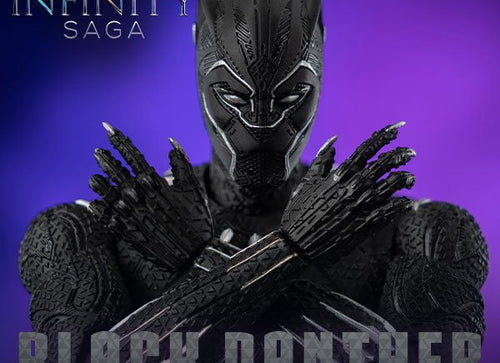 Load image into Gallery viewer, ThreeZero Marvel Studios The Infinity Saga DLX Black Panther Figure
