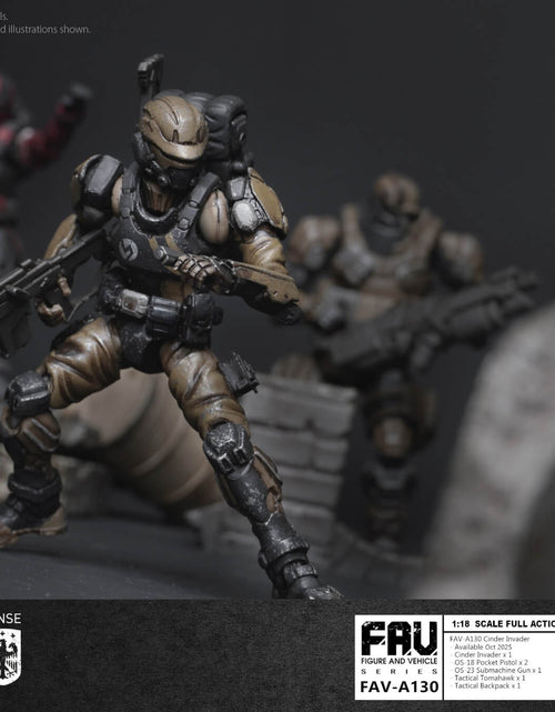 Load image into Gallery viewer, Acid Rain x Toy Alliance FAV-A130 Cinder Invader Cinder Invader 1/18 Figure
