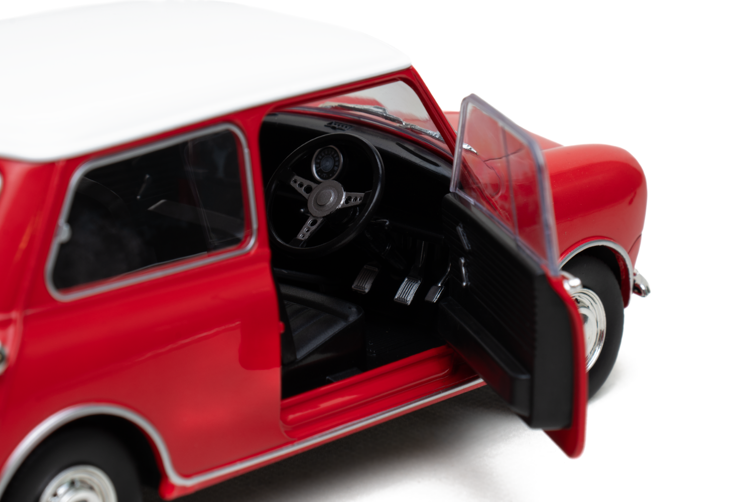 Tiny City Die-cast Model Car 1/18 - Mini Cooper Red #ATC18069