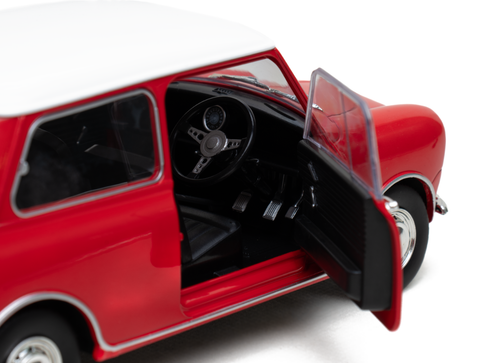 Load image into Gallery viewer, Tiny City Die-cast Model Car 1/18 - Mini Cooper Red #ATC18069
