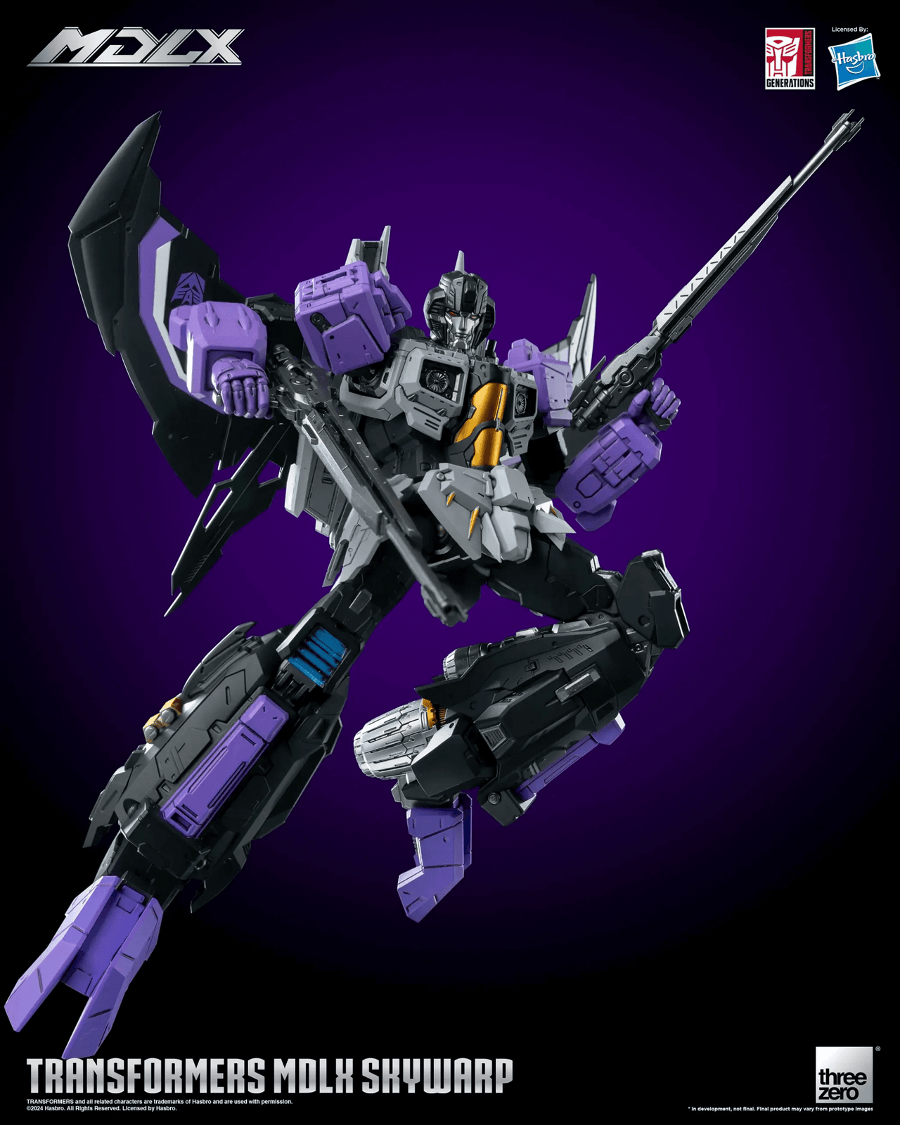 Threezero Transformers MDLX Action Figure Skywarp 20 CM