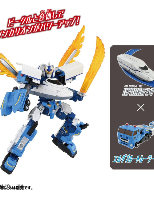 Load image into Gallery viewer, Takara Tomy Plarail Shinkansen Deformation Robot SHINKALIONCW N700S Nozomi
