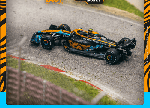 Load image into Gallery viewer, Tarmac Works 1/64 McLaren MCL36 Abu Dhabi Grand Prix 2022 Model Car
