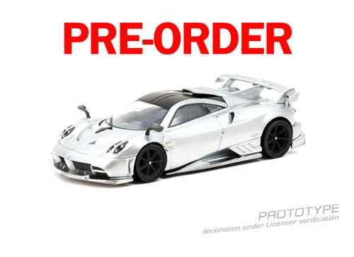 Load image into Gallery viewer, (Pre-order) Tarmac Works Pagani Imola Matt Silver 1/64 Diecast Model Car
