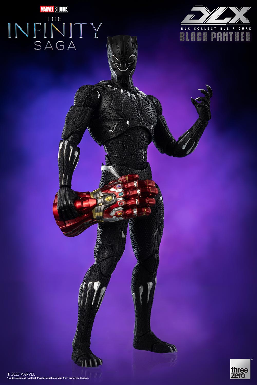 ThreeZero Marvel Studios The Infinity Saga DLX Black Panther Figure