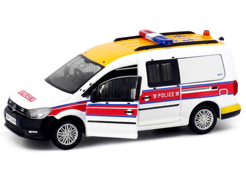 Load image into Gallery viewer, Tiny City 61 Die-cast Model Car - Volkswagen Caddy Police Airport District
