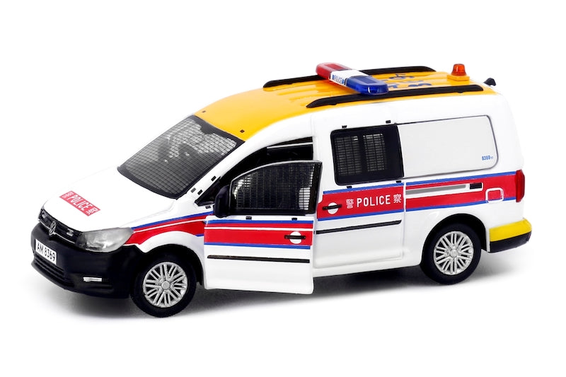 Tiny City 61 Die-cast Model Car - Volkswagen Caddy Police Airport District