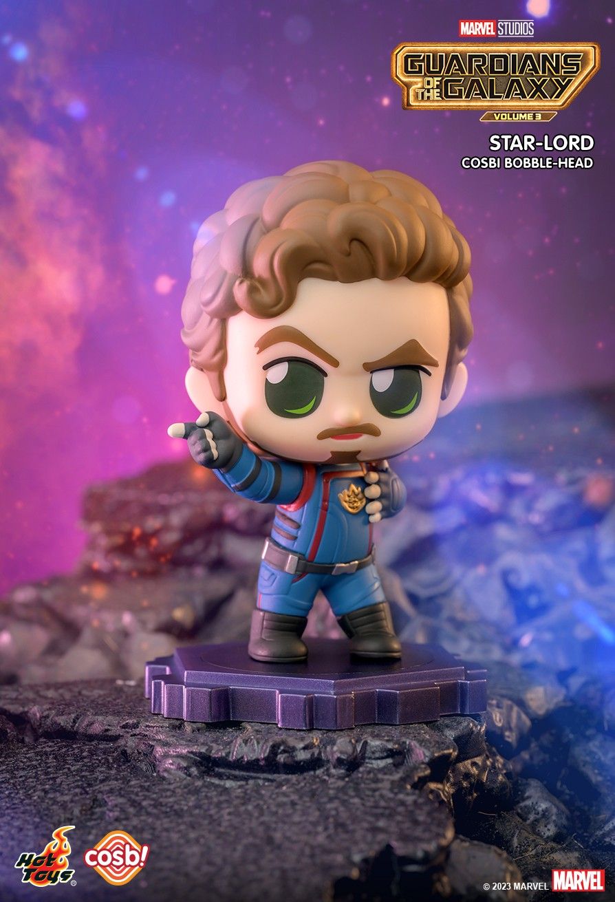 Hot Toys Marvel GUARDIANS OF THE GALAXY Vol.3 Cosbi Bobble-Head (SET of 8)