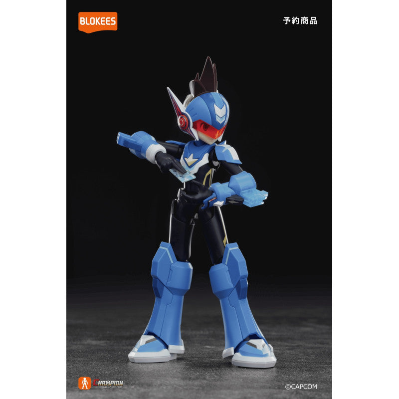 Blokees Champion Class CC01 Mega Man Star Force Shooting Star Rockman Model Kit