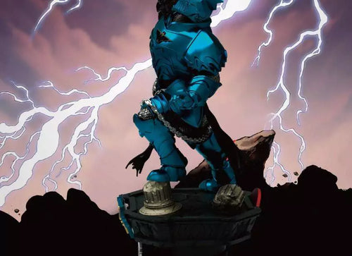 Load image into Gallery viewer, Beast Kingdom Diorama Stage-091-Dark Nights: Metal-The Merciless
