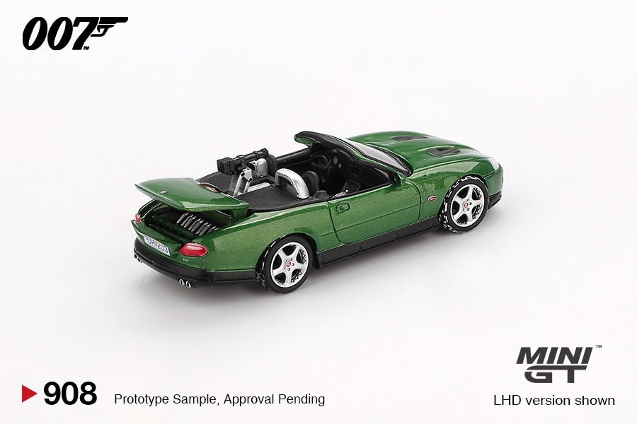 Mini GT #908 1/64 Jaguar XKR "Die Another Day" with Eng. Mini Poster