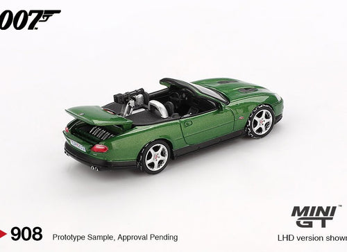 Load image into Gallery viewer, Mini GT #908 1/64 Jaguar XKR "Die Another Day" with Eng. Mini Poster

