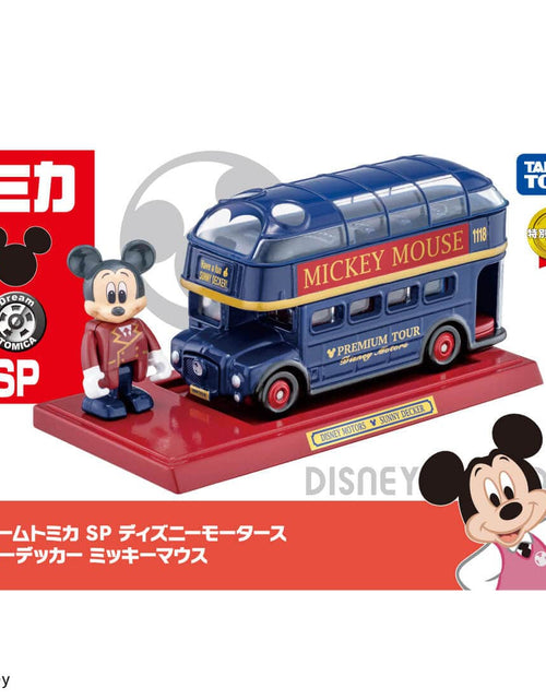 Load image into Gallery viewer, Takara Tomy Tomica Dream Disney Motors SP Sunny Decker Mickey Mouse Car Set
