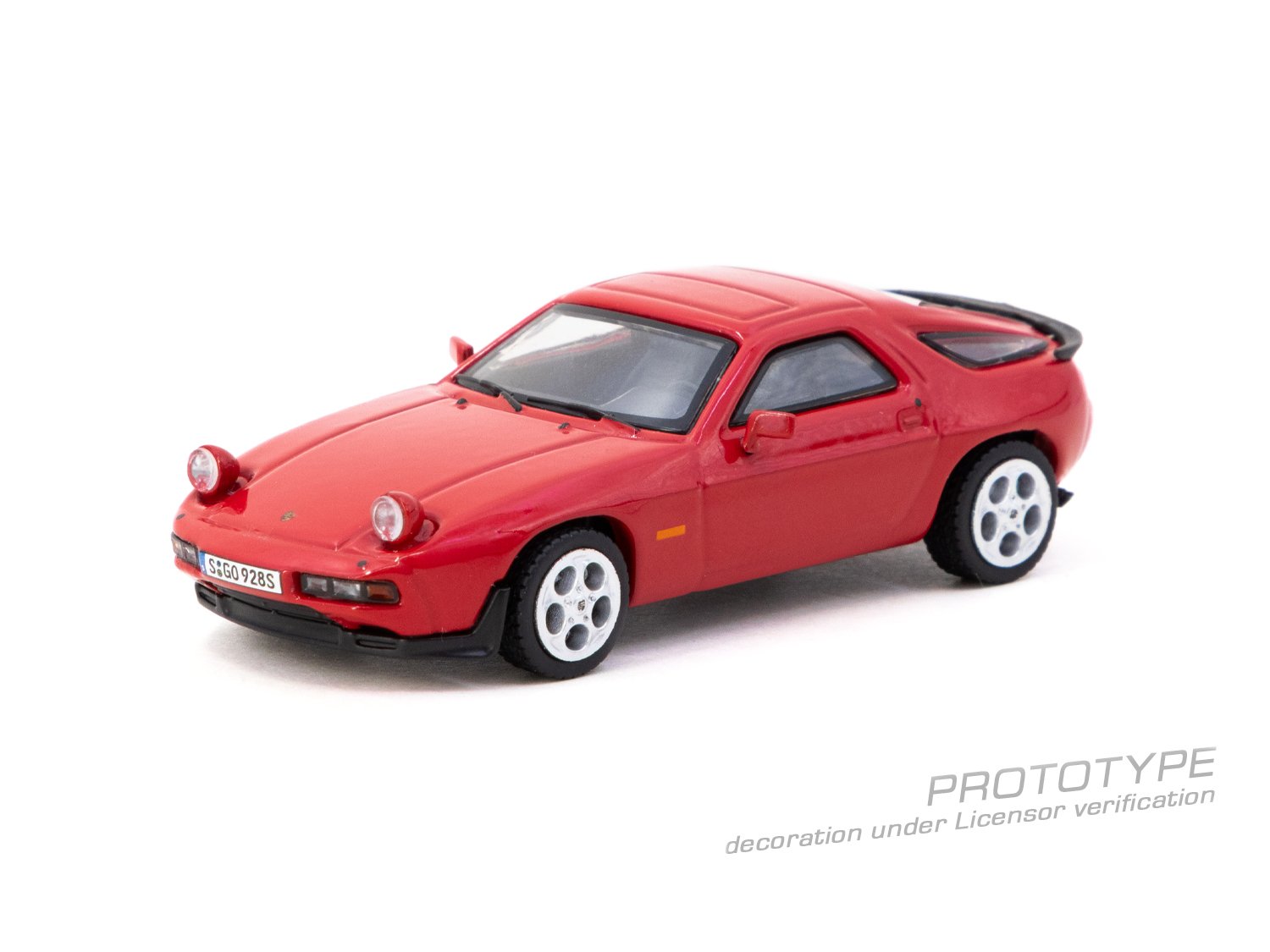 (Pre-order) Tarmac Works Porsche 928 S Red 1/64 Diecast Model Car