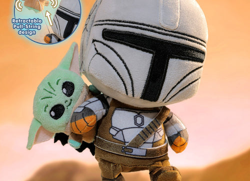 Load image into Gallery viewer, Hot Toys Star Wars The Mandalorian and Grogu Cosbi Plush Keychain (Full set 6)

