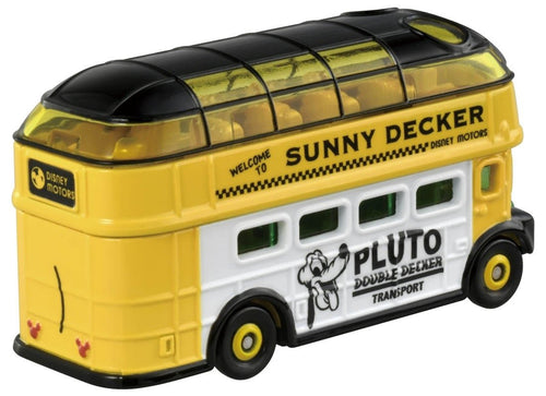 Load image into Gallery viewer, Takara Tomy Disney Motors DM-19 Sunny Decker Pluto Diecast car
