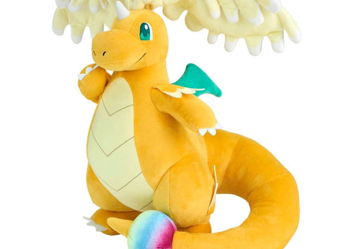 Load image into Gallery viewer, Takara Tomy Pokemon Pocket Monster Soft Plush Toy Mega Dragonite 33cm
