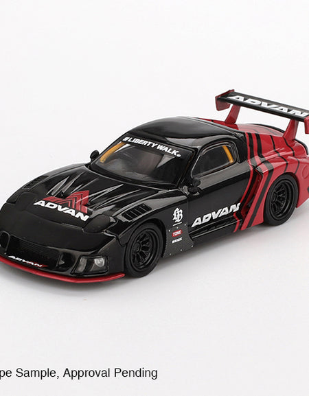Mini GT #983 Mazda RX-7 LB-Super Silhouette Advan RHD Model Car