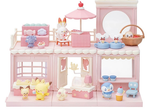 Load image into Gallery viewer, Takara Tomy Pokemon - Pokepeace Collection House ~Sweets shop~ (Full set of 6)
