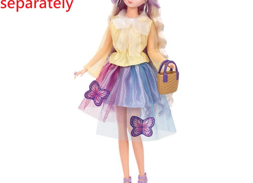Load image into Gallery viewer, Takara Tomy Licca Chan Doll Dress - Papillon Picnic Dress with accessories Set
