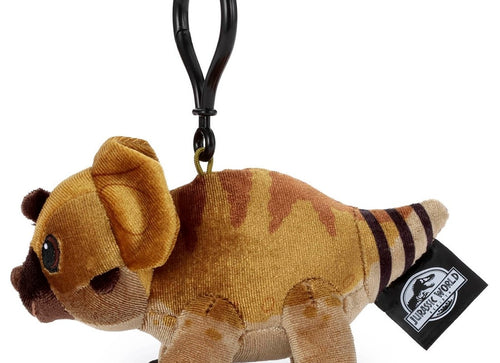 Load image into Gallery viewer, Takara Tomy Arts Jurassic World Rebirth Plush Soft Toy Mascot Aquilops Keychain
