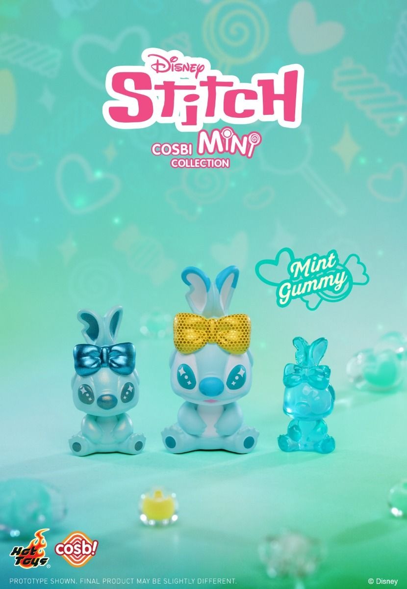 Hot Toys Disney Stitch Cosbi Mini Collection Figure Set (18 packs in a box)