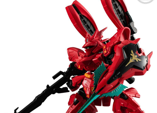 Load image into Gallery viewer, BANDAI MOBILITY JOINT GUNDAM RX-93ff νGUNDAM &amp; MSN-04FF SAZABI SET W/O GUM
