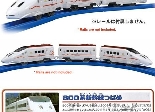 Load image into Gallery viewer, Takara Tomy Plarail Toy Train S-22 Series 800 Kei Shinkansen
