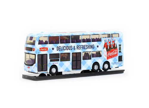 Load image into Gallery viewer, Tiny City Die-cast Model Car - ADL Enviro500 MMC 12m Coca-Cola Model Bus
