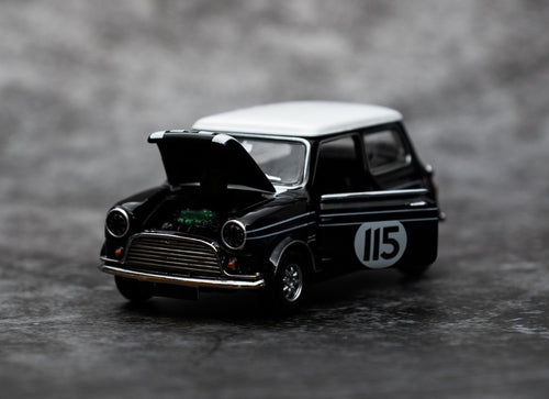 Load image into Gallery viewer, Tiny City Die-cast Model Car - 1/50 Mini Cooper Black (115)
