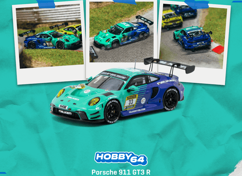 Load image into Gallery viewer, (Pre-order) Tarmac Works Porsche 911 GT3 R Nürburgring 24h 2024 Diecast Car
