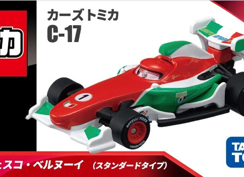 Load image into Gallery viewer, Tomica Takara Tomy Disney Movie Pixar Motors C-17 Franchesco Diecast Toy CARS 2
