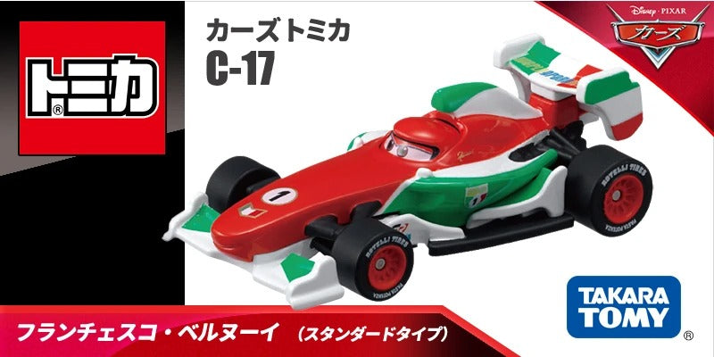 Tomica Takara Tomy Disney Movie Pixar Motors C-17 Franchesco Diecast Toy CARS 2