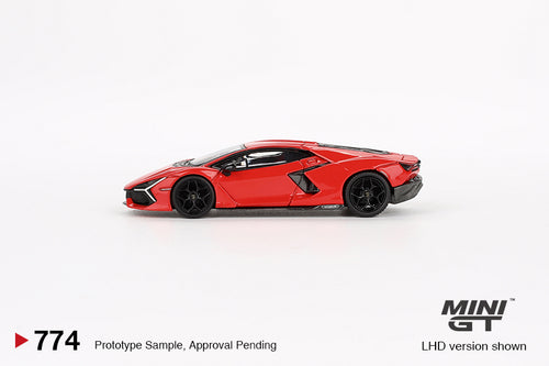 Load image into Gallery viewer, Mini GT #774 1/64 Lamborghini Revuelto Arancio Dac Lucido (RHD)
