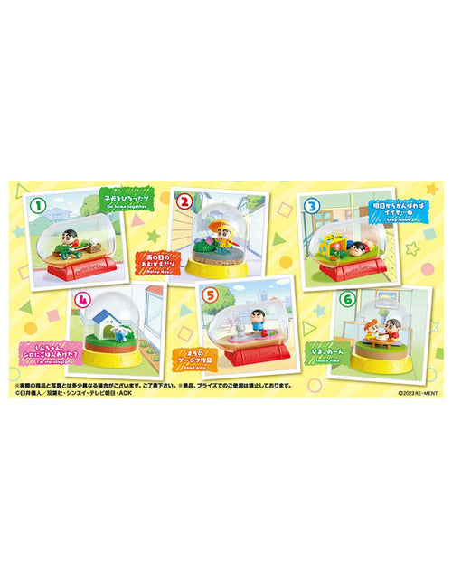 Load image into Gallery viewer, Re-Ment Crayon Shin-chan Terrarium Every Day Is Fun! (Set of 6)
