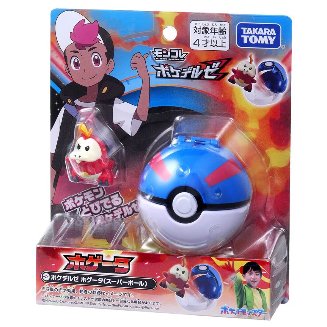 Takara Tomy Pokemon Moncolle Monster Collection Pokedel-Z Fuecoco Super Ball