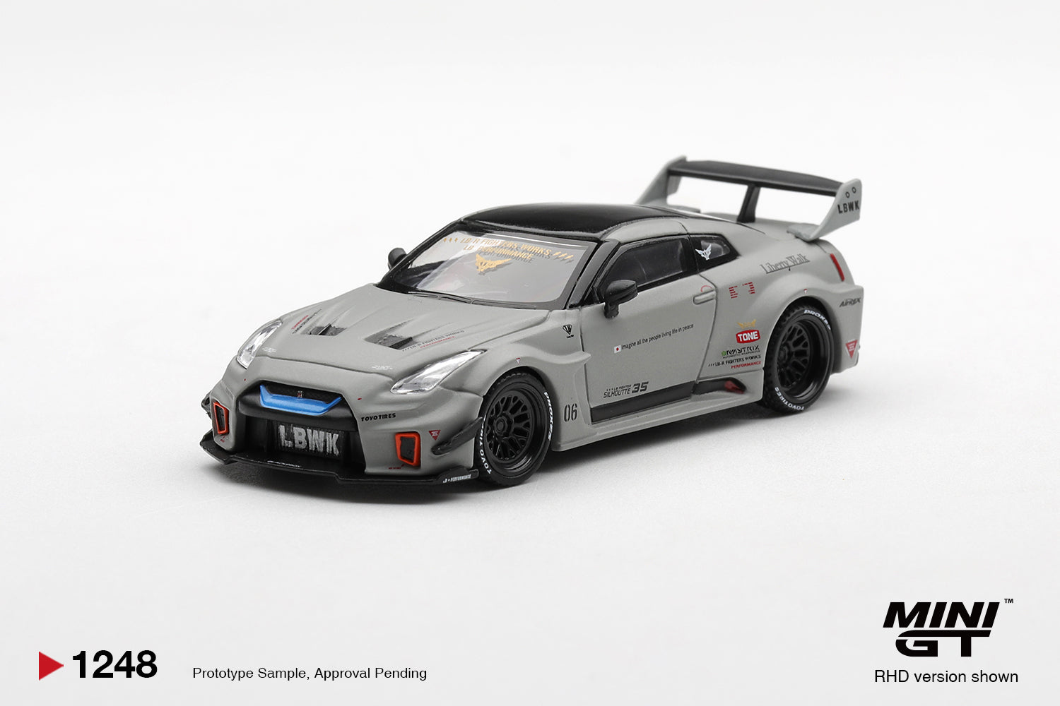 Mini GT #1248 NISSAN LB-Silhouette WORKS GT 35GT-RR Ver.1 LHD