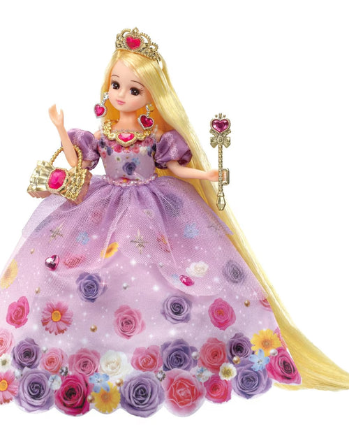 Load image into Gallery viewer, Takara Tomy Licca LD-31 Fantasy Princess Flower Long Hair Licca-chan Doll Set
